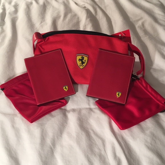 ferrari toiletry bag